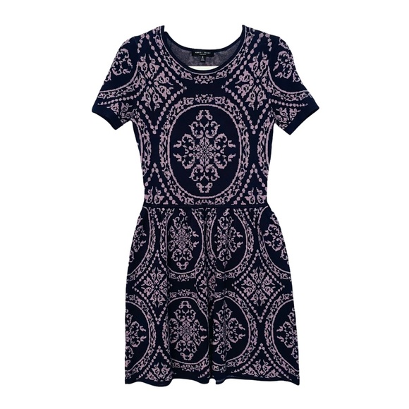 Romeo + Juliet Couture Jacquard Sweater Knit Dress - Picture 2 of 7